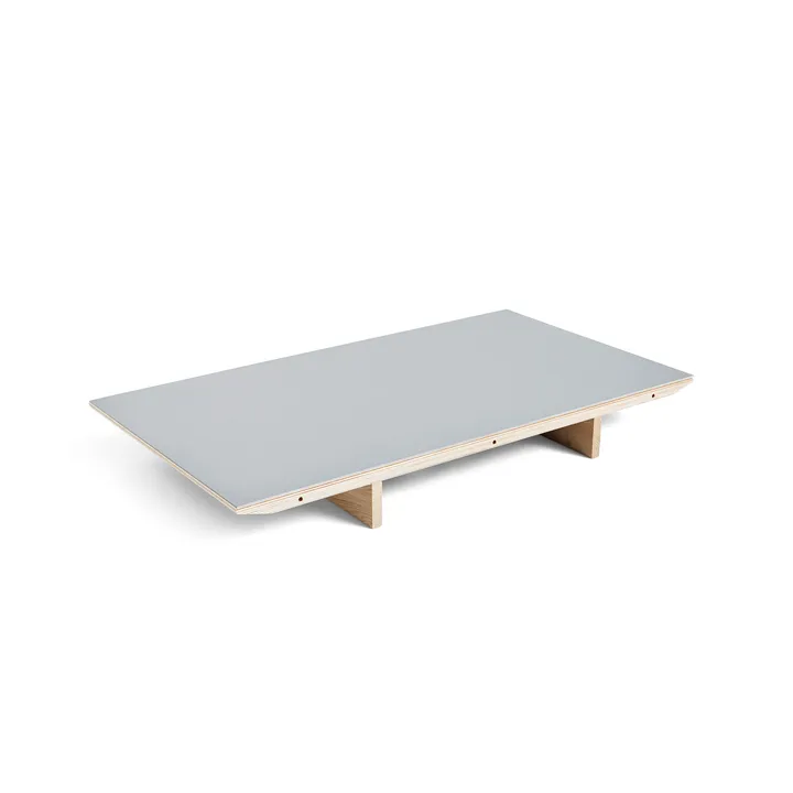 CPH30 2.0 Extendable Leaf για τραπέζι φαγητού 50x80 cm - Grey linoleum-lacquered oak - HAY