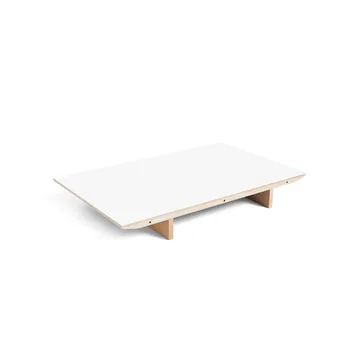 CPH30 2.0 Extendable Leaf για τραπέζι φαγητού 50x80 cm - White laminate-lacquered oak - HAY