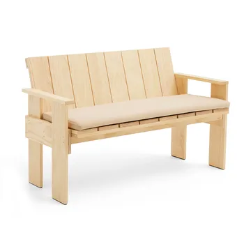 Crate Dining Bench παγκάκι λακαρισμένο πεύκο - Καθαρό - HAY