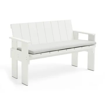 Crate Dining Bench παγκάκι λακαρισμένο πεύκο - Λευκό - HAY