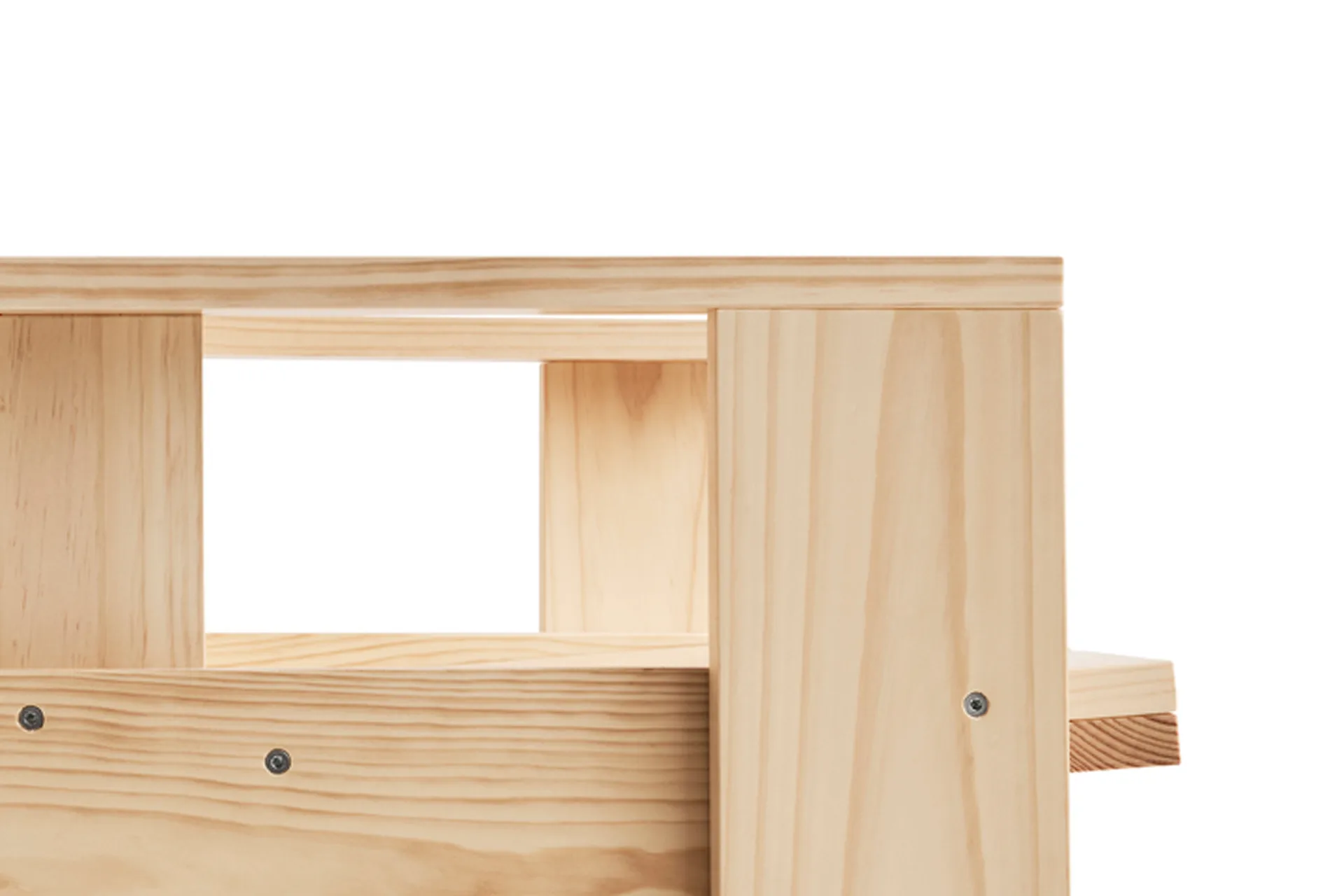 Crate Dining Chair πολυθρόνα λακαρισμένο πεύκο, Λακαρισμένο πεύκο με βάση το νερό HAY