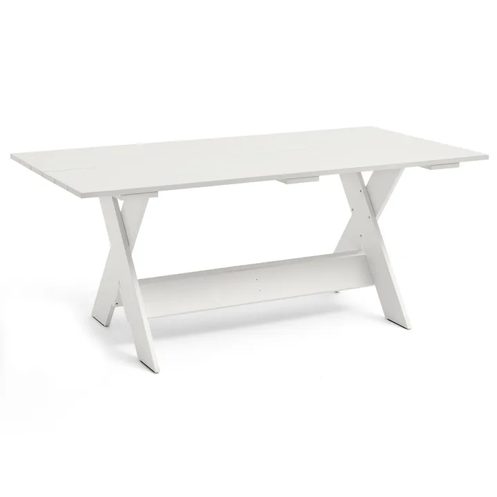 Crate Dining Table τραπέζι 180x89,5 cm λακαρισμένο πεύκο - Λευκό - HAY