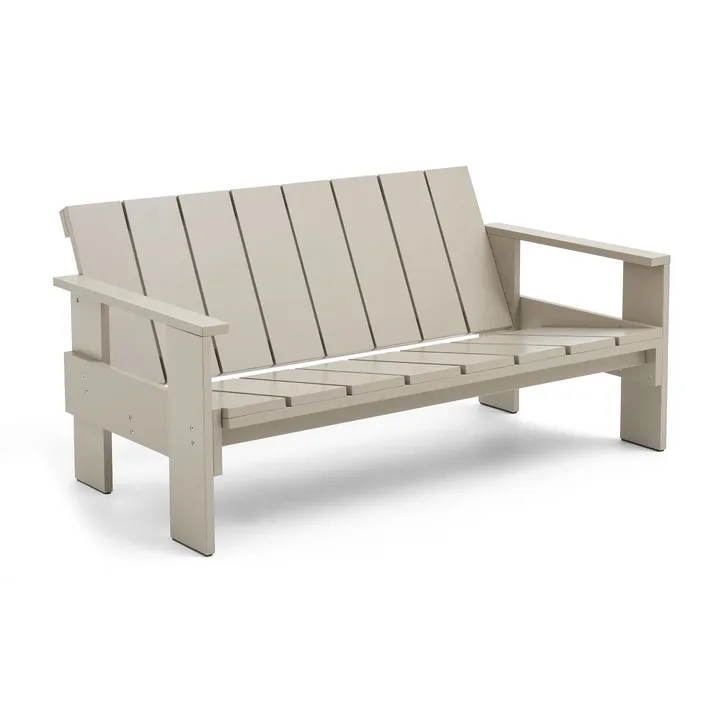 Καναπές Crate Lounge λακαρισμένο πεύκο - London fog - HAY