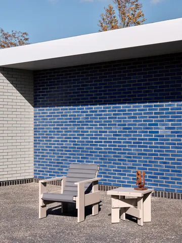 Καπιτονέ μαξιλάρι για την πολυθρόνα Crate lounge - Sky grey - HAY