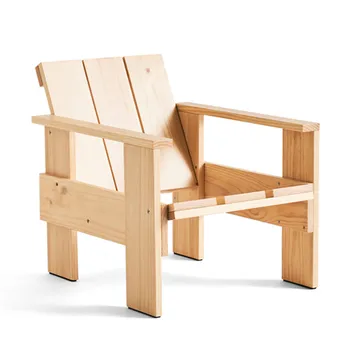 Πολυθρόνα Crate, λουστραρισμένο πεύκο - Natural - HAY