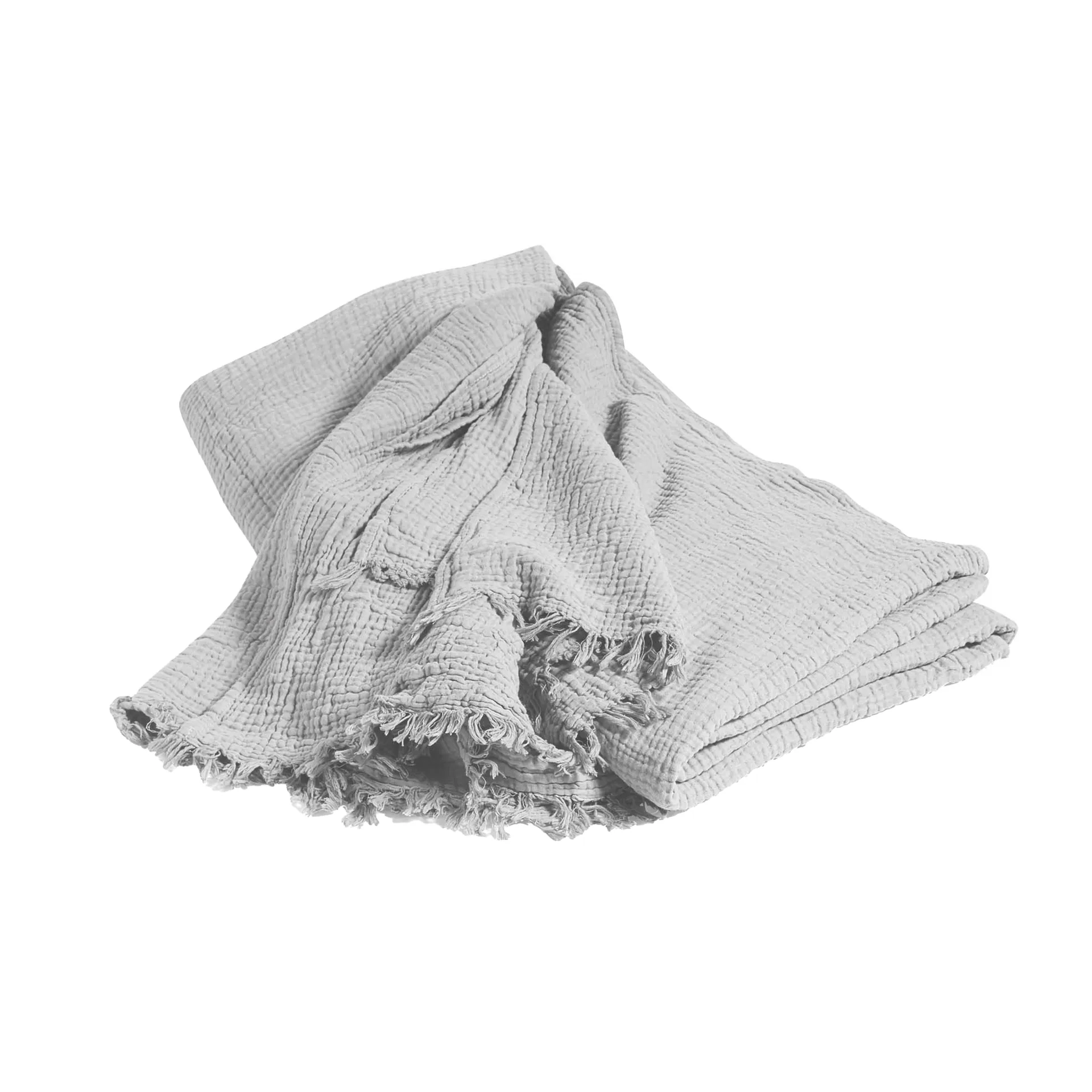 Κάλυμμα κρεβατιού, Crinkle, 260x260 εκ, Ψυχρό γκρι HAY