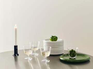 Curve Stem ποτήρι 2-pack - Clear - HAY