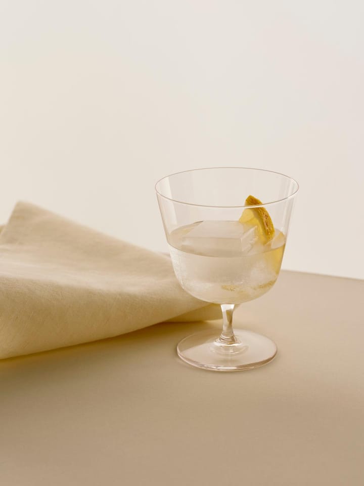 Curve Stem ποτήρι 2-pack, Clear HAY