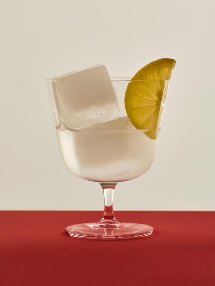 Curve Stem ποτήρι 2-pack, Clear HAY