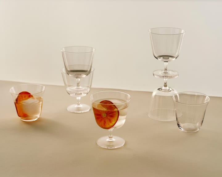 Curve Tumbler ποτήρι νερού 2-pack, Clear HAY
