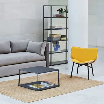 Dapper πολυθρόνα lounge - Blueberry-dusty grey δρύινο-γκρι σταντ - HAY