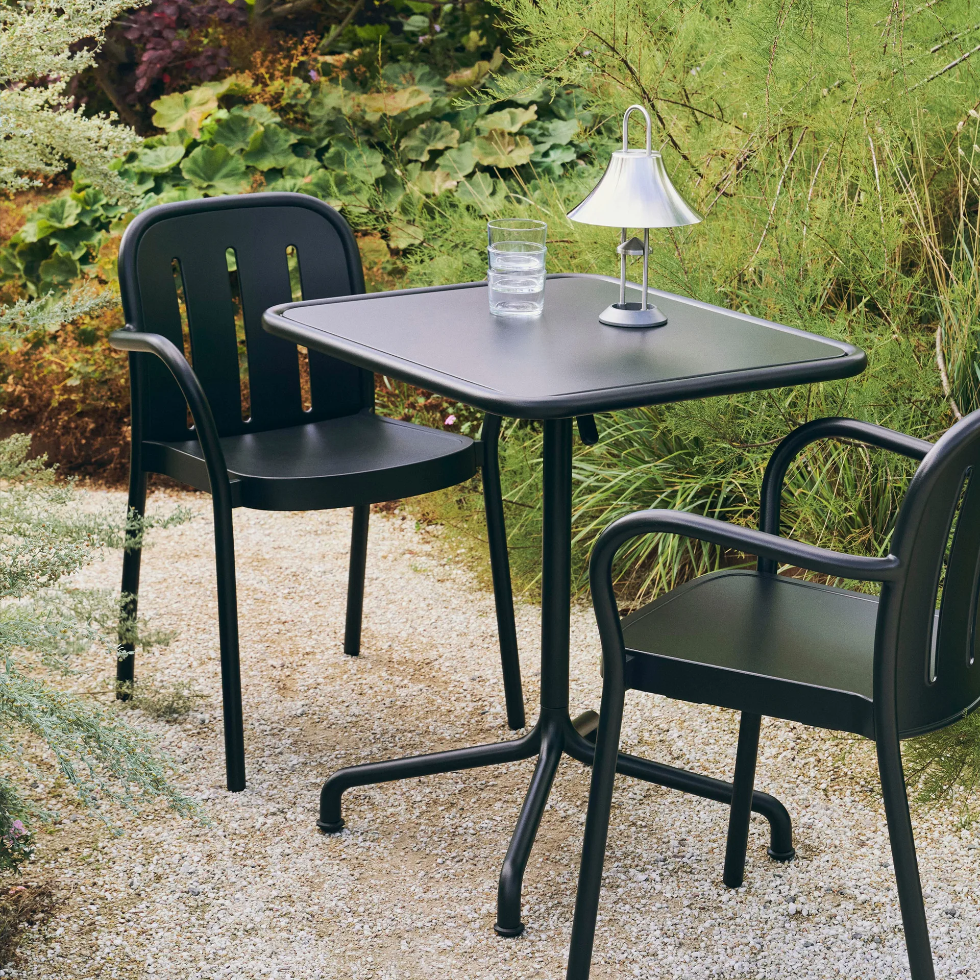 Deville πολυθρόνα με μπράτσα, Anthracite HAY