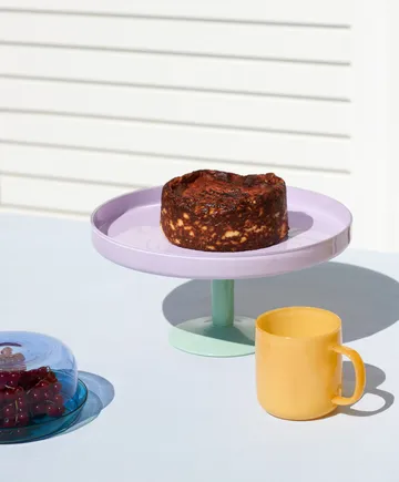 Display δίσκος κέικ με βάση Ø26.5 cm - Ροζ-δυόσμος - HAY