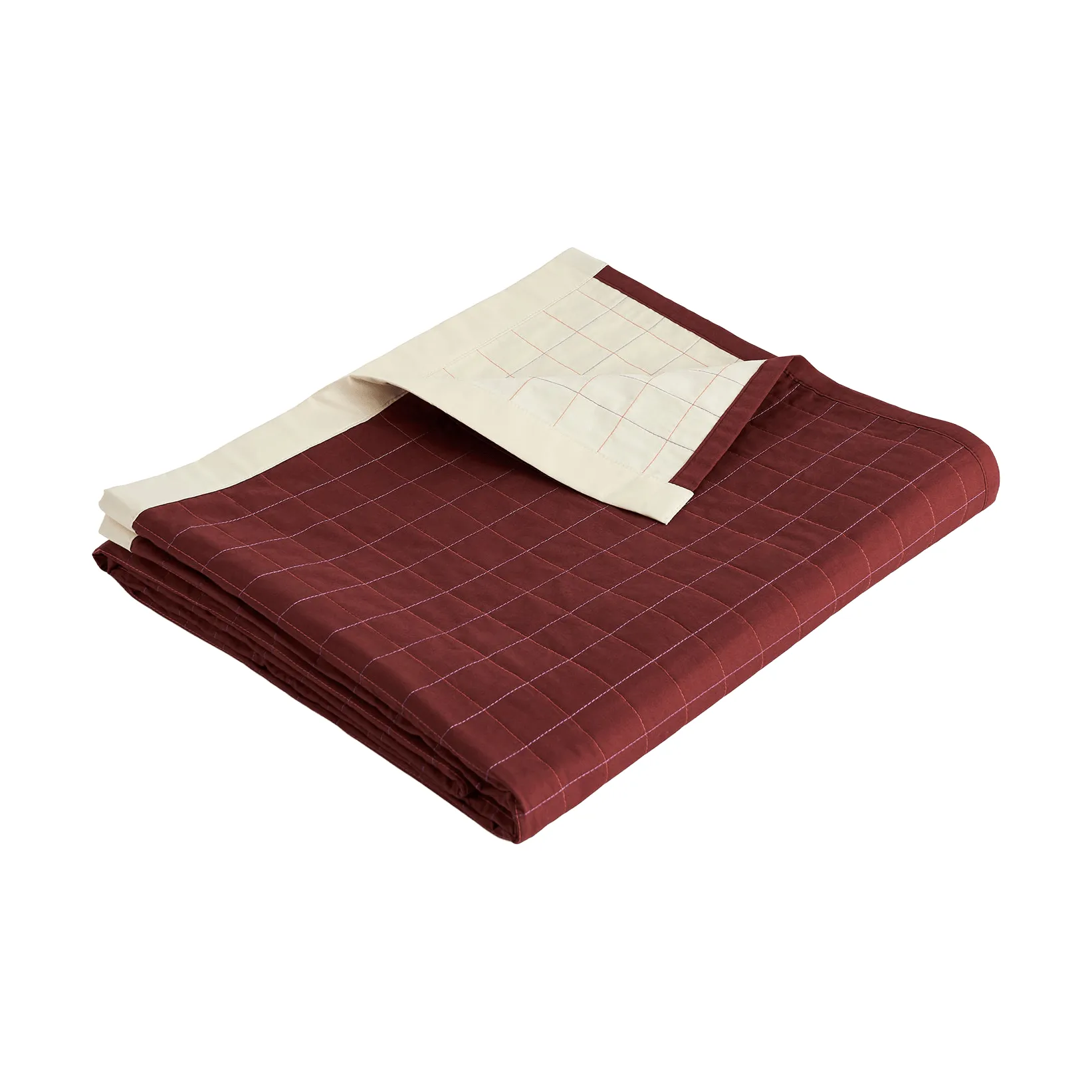Dori κάλυμμα κρεβατιού, Maroon, 195x245 cm HAY
