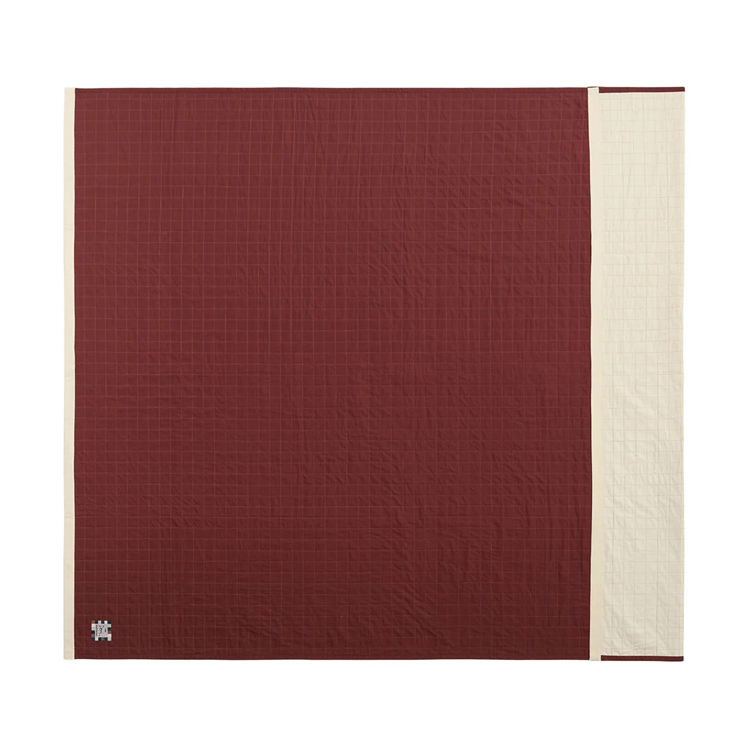 Dori κάλυμμα κρεβατιού, Maroon, 195x245 cm HAY