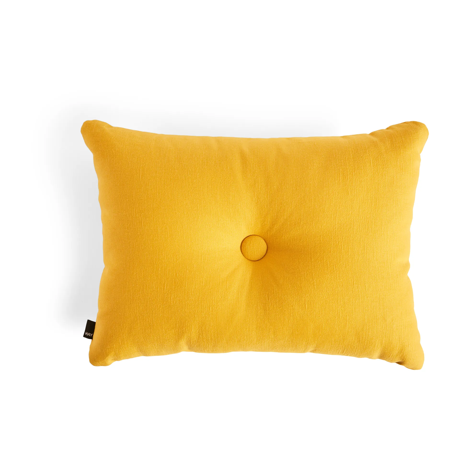 Dot Cushion Planar 1 Dot μαξιλάρι 45x60 cm, Θερμό κίτρινο HAY