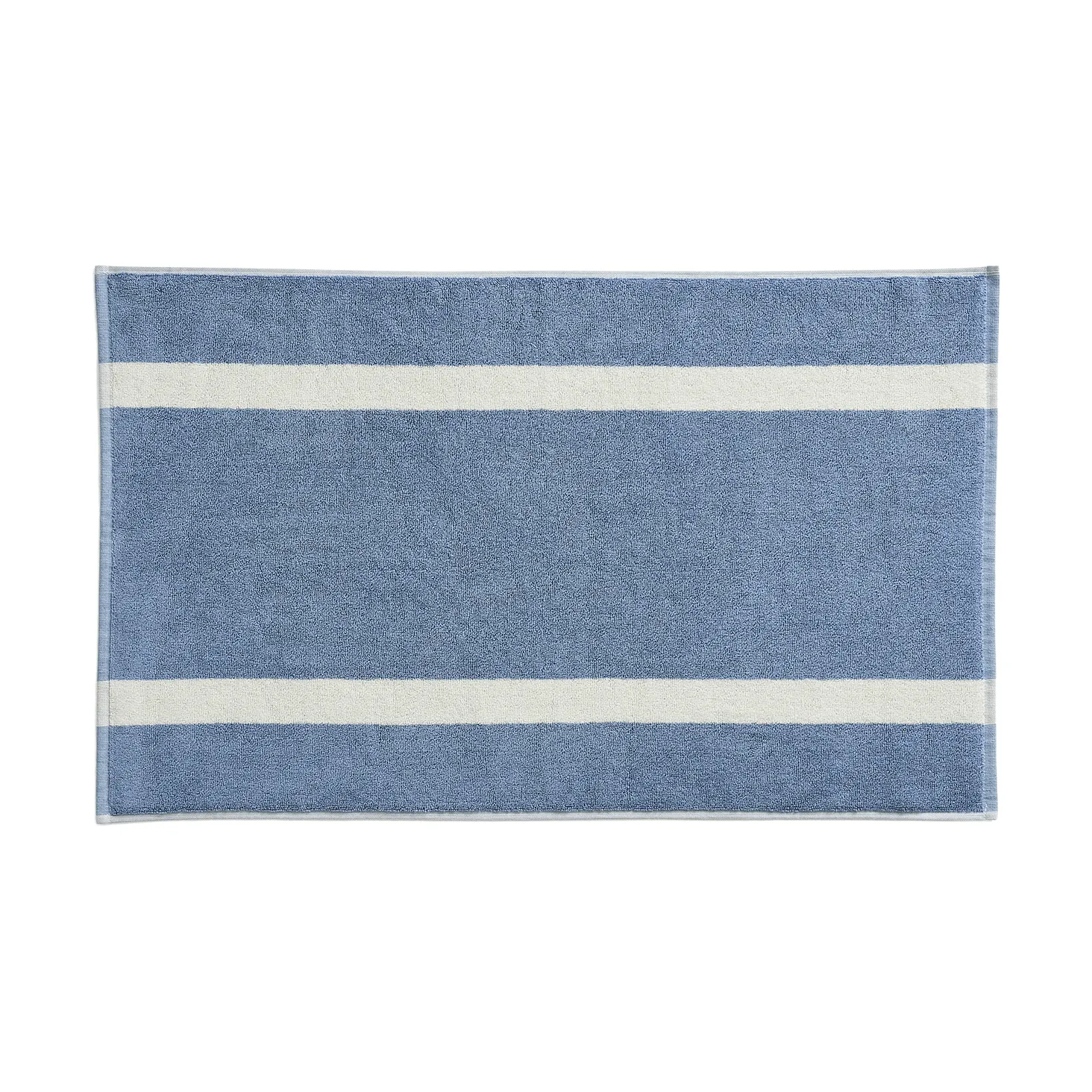 Ριγέ πατάκι μπάνιου, Dusty blue, 50x80 cm HAY