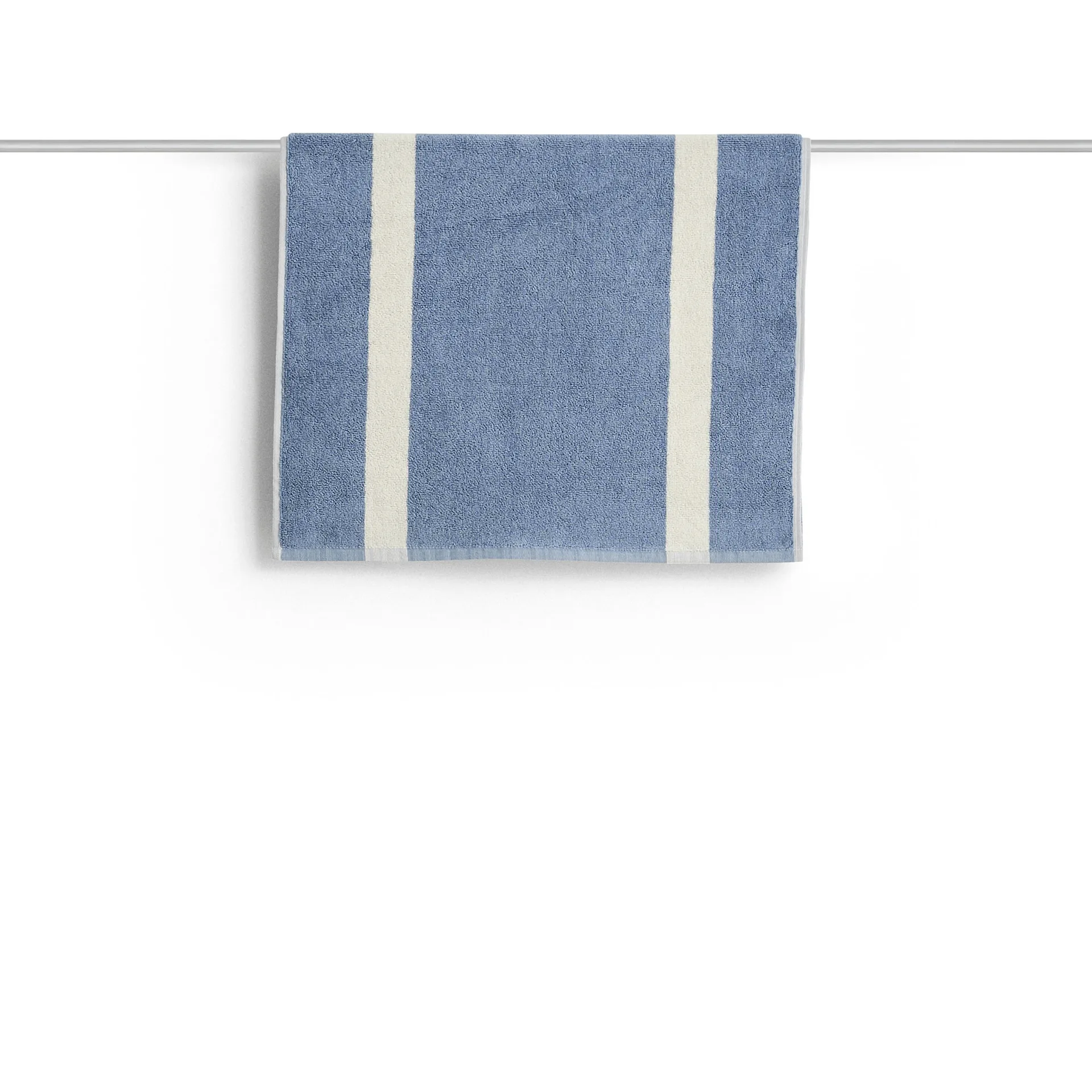Ριγέ πατάκι μπάνιου, Dusty blue, 50x80 cm HAY