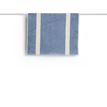 Ριγέ πατάκι μπάνιου - Dusty blue, 50x80 cm - HAY