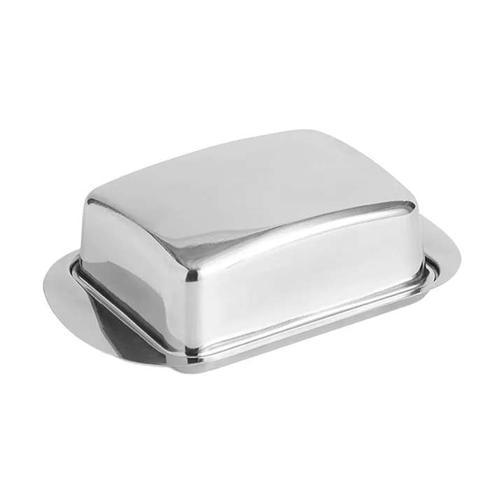 Essential Steel βουτυριέρα - Ανοξείδωτος χάλυβας, 10x17 cm - HAY