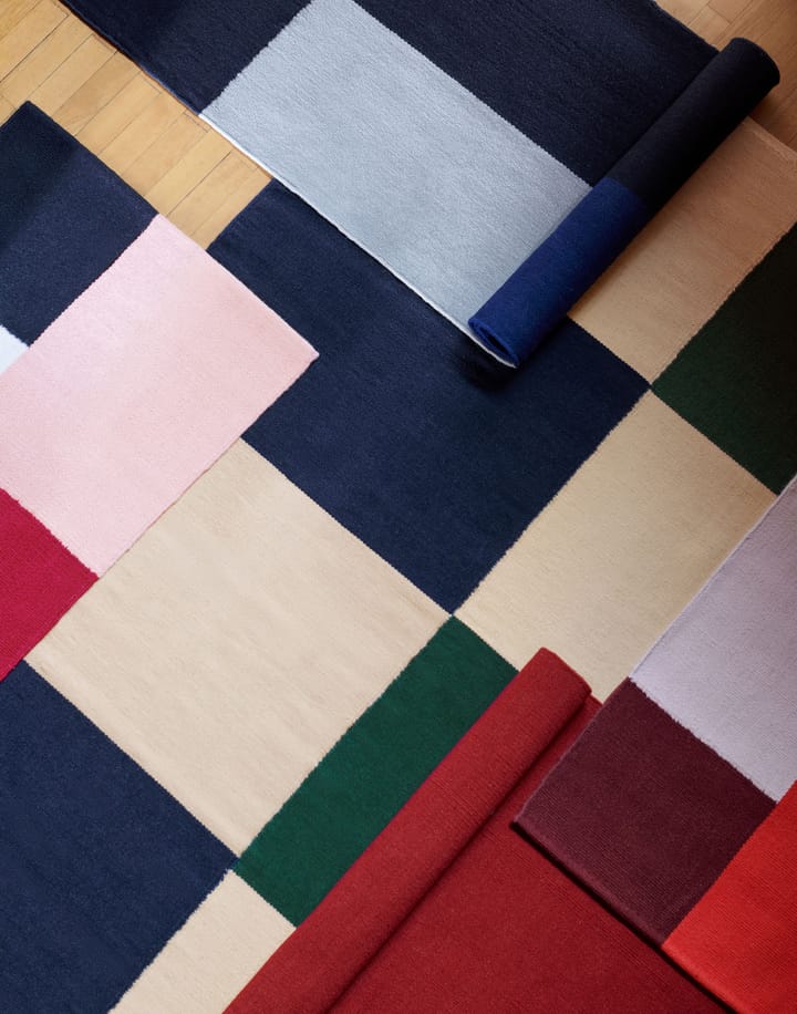 Ethan Cook Flat Works χαλί 170x240 cm, Ροδακινί πράσινο καρό HAY