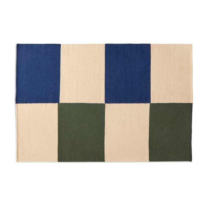 Χαλί, Ethan Cook Flat Works, 200x300 εκ - Ροδακινί και πράσινα τετράγωνα - HAY