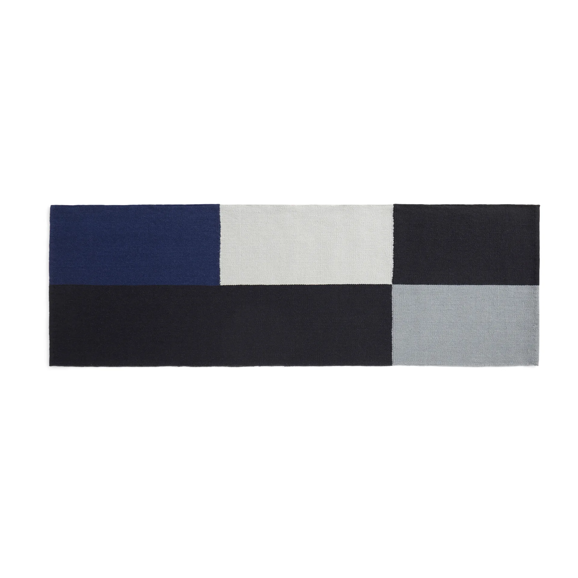Ethan Cook Flat Works χαλί 80x250 cm, Μαύρο-μπλε HAY