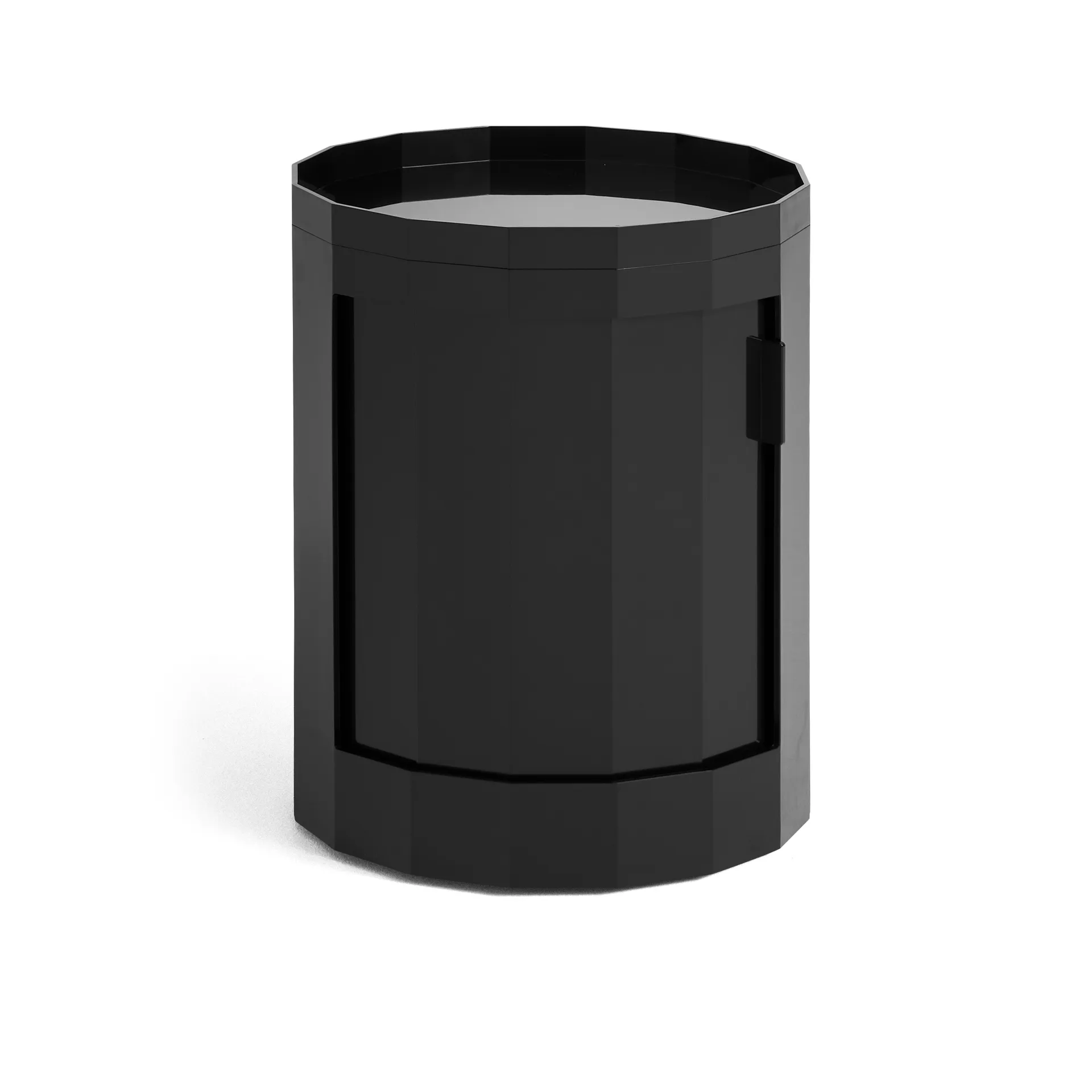 Facet Cabinet 100 βοηθητικό τραπεζάκι, Anthracite HAY