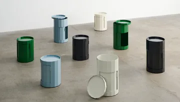 Facet Cabinet 100 βοηθητικό τραπεζάκι - Anthracite - HAY