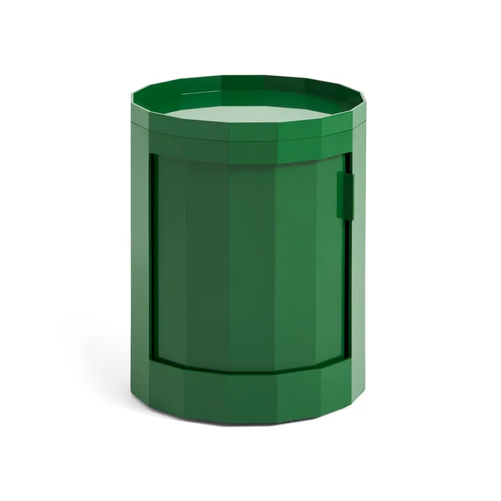 Facet Cabinet 100 βοηθητικό τραπεζάκι - Spinach green - HAY
