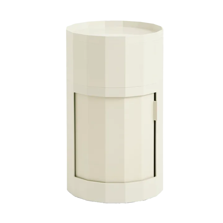 Facet Cabinet 101 βοηθητικό τραπεζάκι - Eggshell - HAY