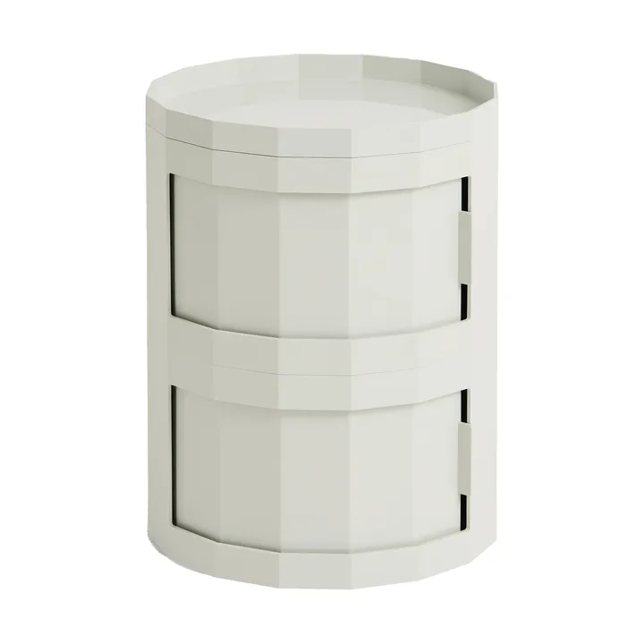 Facet Cabinet 20 πλαϊνό τραπέζι - Misty grey - HAY