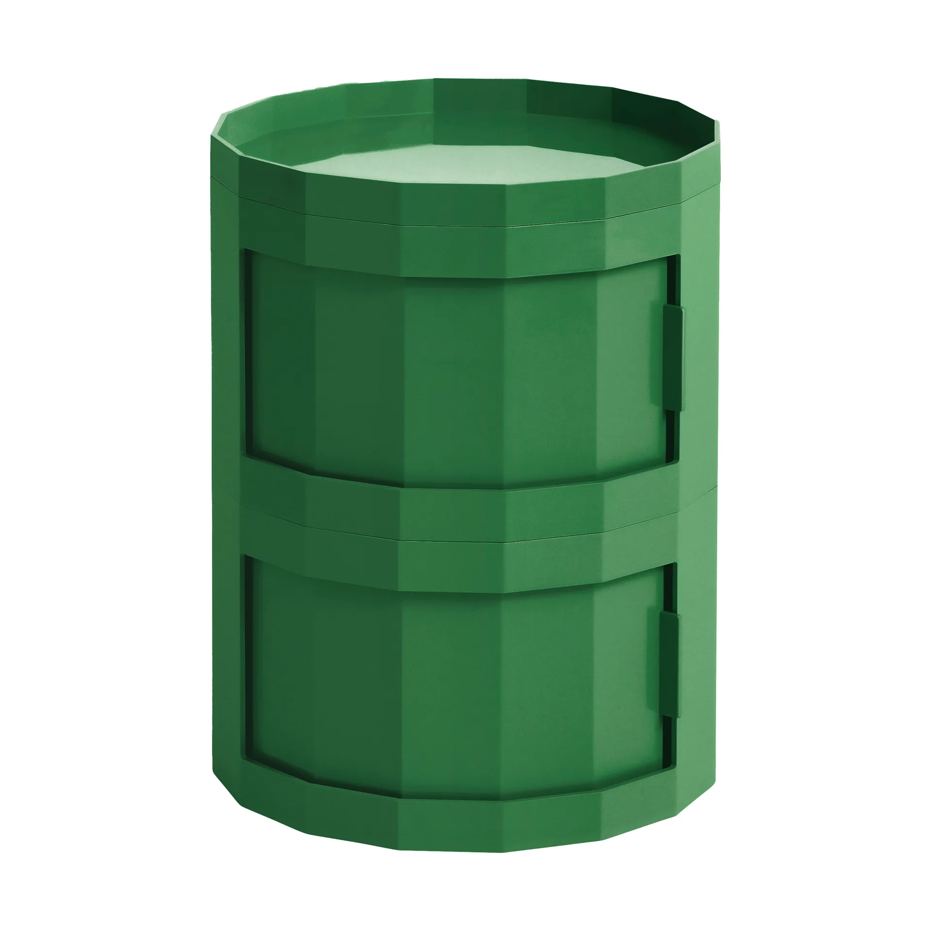 Facet Cabinet 20 πλαϊνό τραπέζι, Spinach green HAY