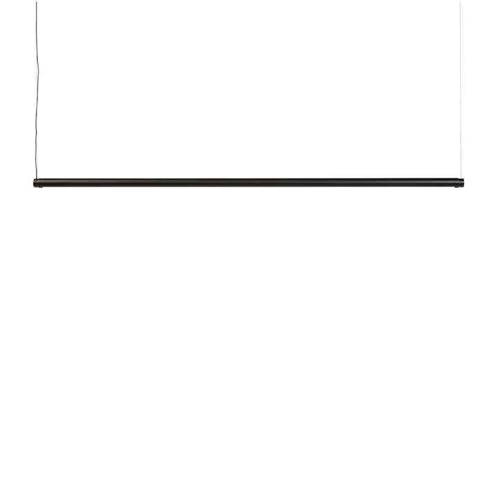 Factor Linear Suspension φωτιστικό οροφής 1500 Diffused, Απαλό μαύρο HAY
