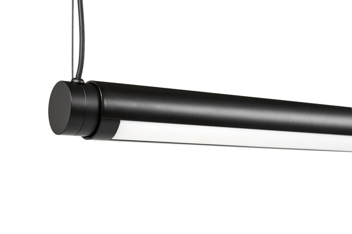 Factor Linear Suspension φωτιστικό οροφής 1500 Diffused, Απαλό μαύρο HAY