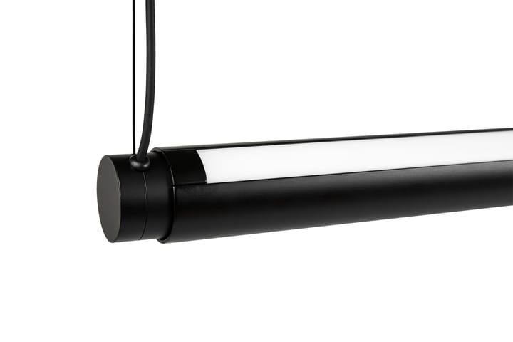 Factor Linear Suspension φωτιστικό οροφής 1500 Diffused, Απαλό μαύρο HAY