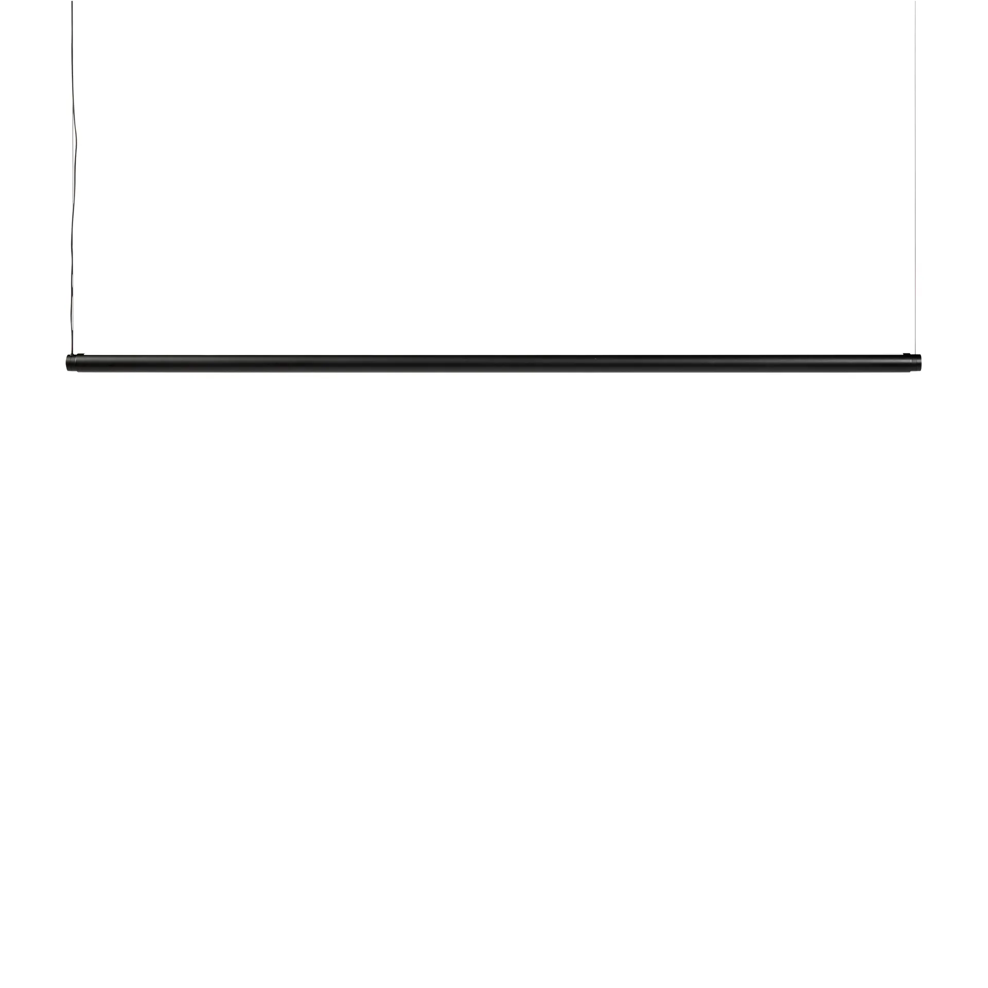 Factor Linear Suspension φωτιστικό οροφής 1500 Diffused, Αλουμίνιο με διαφανή ανοδίωση HAY