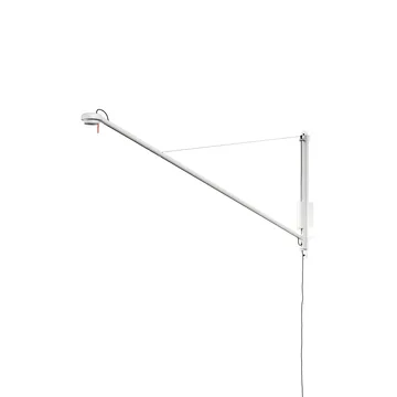 Fifty-Fifty φωτιστικό τοίχου - Κρεμ λευκό - HAY