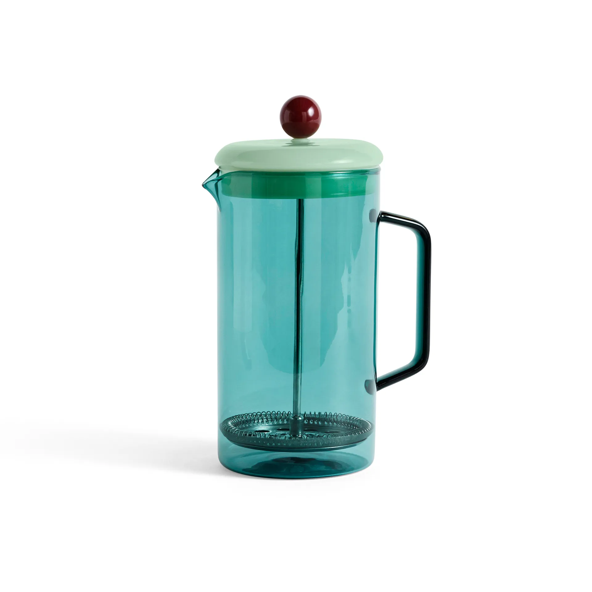 French Press Brewer πρέσα καφέ 1 l, Πράσινο/μπλε HAY