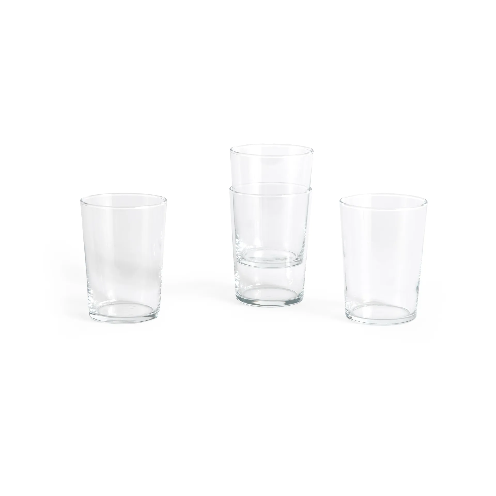 Glass ποτήρι L 49 cl 4-pack, Διαφανές HAY