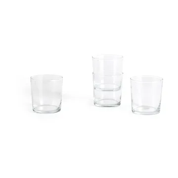 Glass ποτήρι M 36 cl 4-pack - Διαφανές - HAY