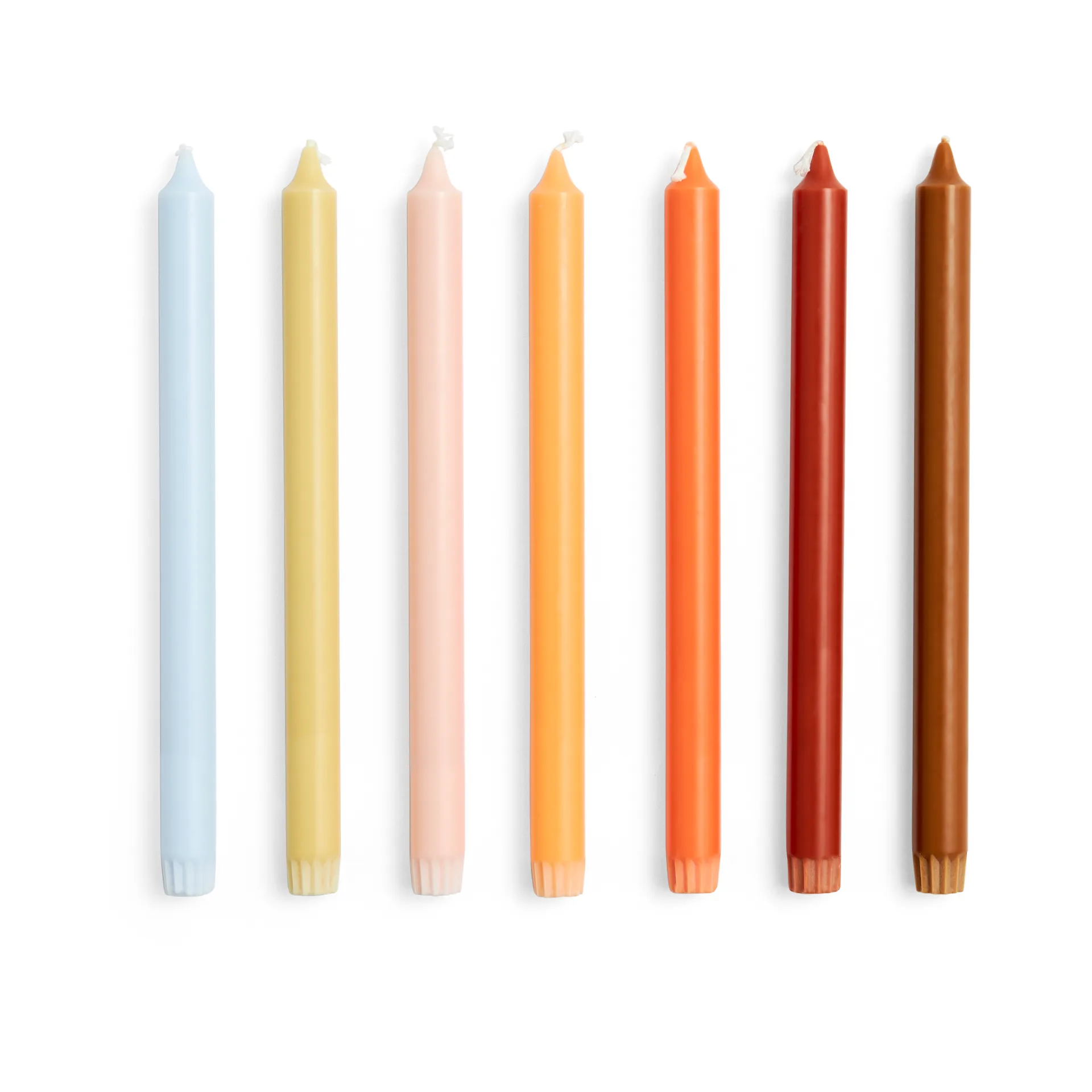 Gradient Candle 7-pack, Ουράνιο τόξο HAY