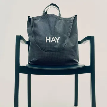 Grid Crossover Bag τσάντα medium - Dark blue, medium - HAY