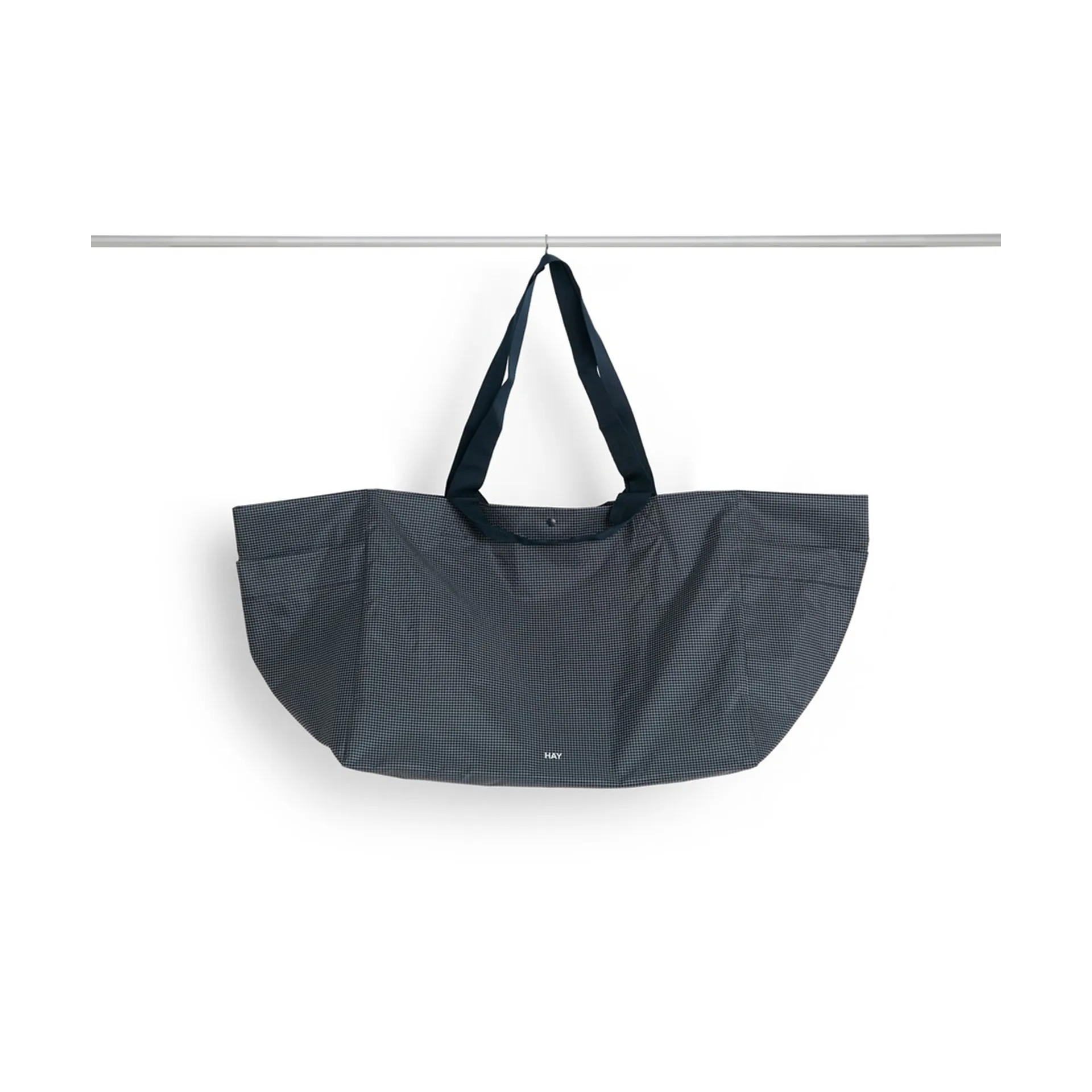 Grid Weekend Bag τσάντα, Dark blue, large HAY