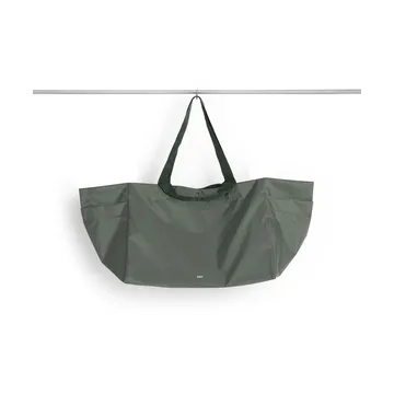 Grid Weekend Bag τσάντα - Dark green, large - HAY