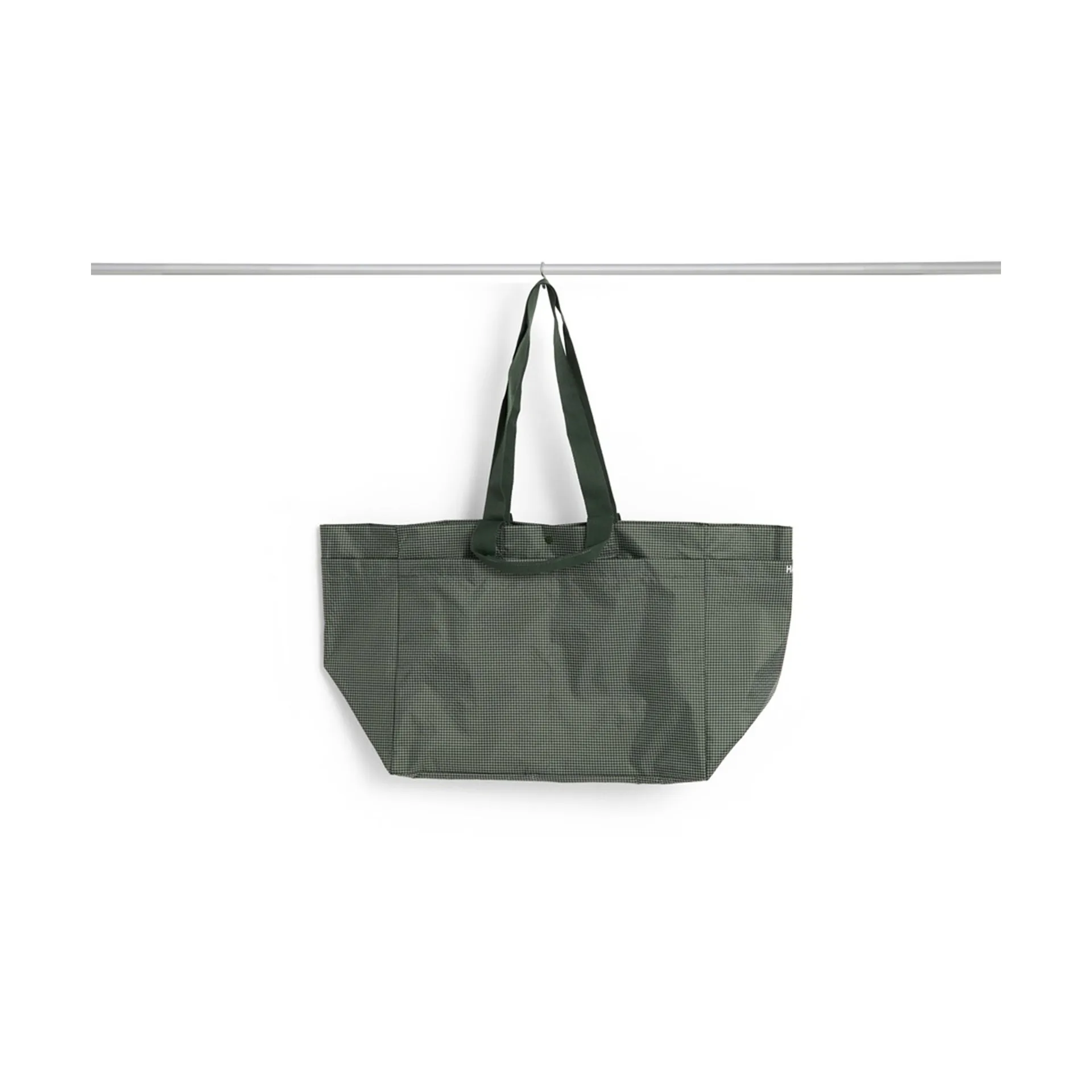 Grid Weekend Bag τσάντα, Dark green, medium HAY