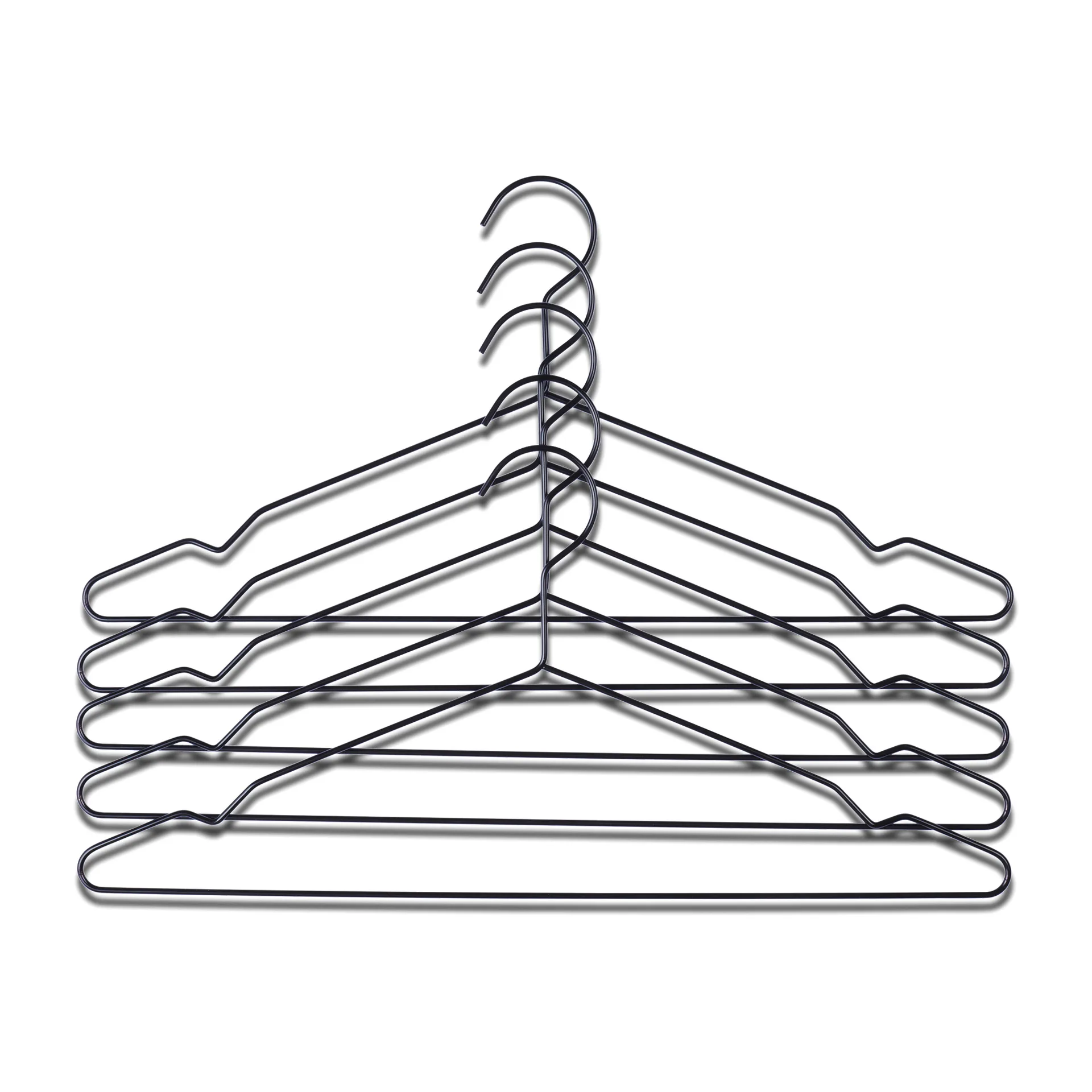 Κρεμάστρα, HAY, συσκευασία 5 τεμαχίων, Μαύρο HAY