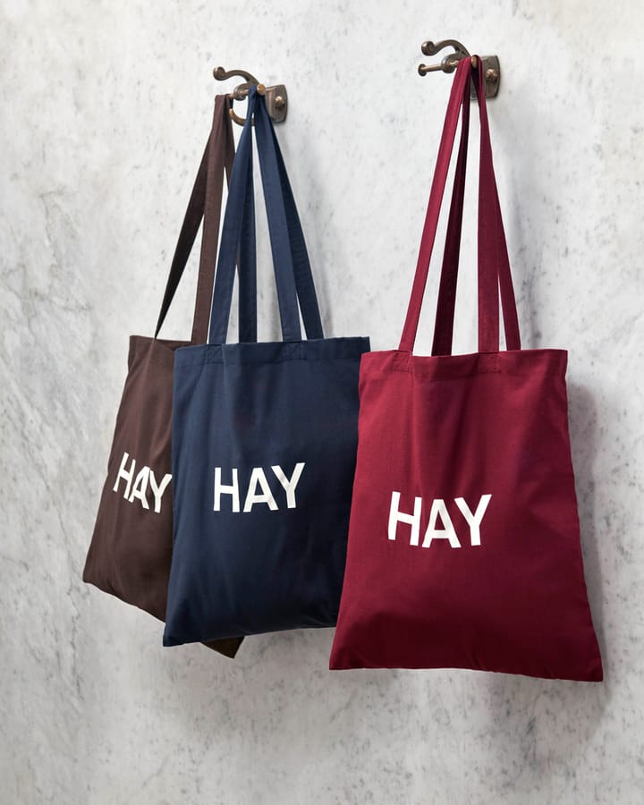 HAY ύφασμα bag, Σκούρο καφέ HAY