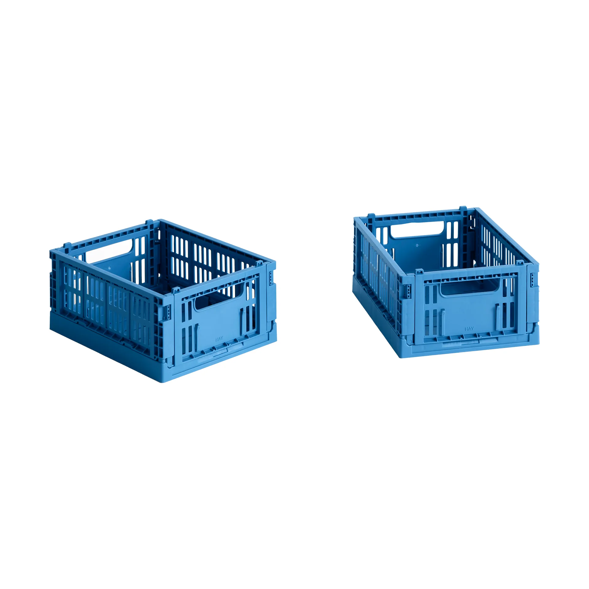 Κουτί αποθήκευσης HAY Colour Crate Mini σετ 2 τεμαχίων 13x17 cm, Electric blue HAY