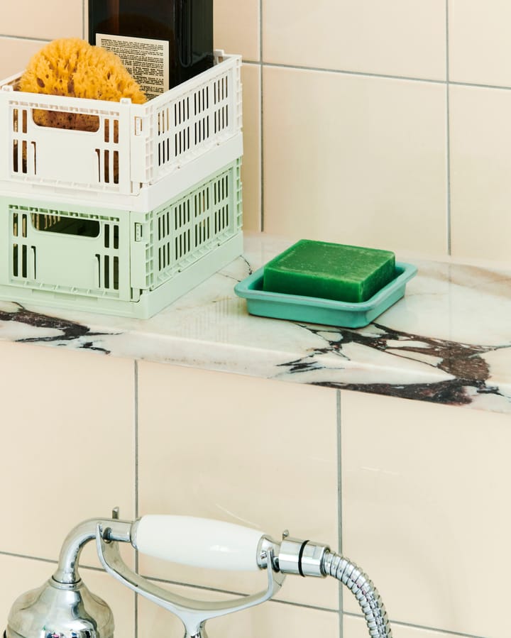 Κουτί αποθήκευσης HAY Colour Crate Mini σετ 2 τεμαχίων 13x17 cm, Off white HAY